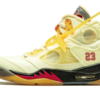 Off-White x Air Jordan 5 Retro SP 'Sail' Reps
